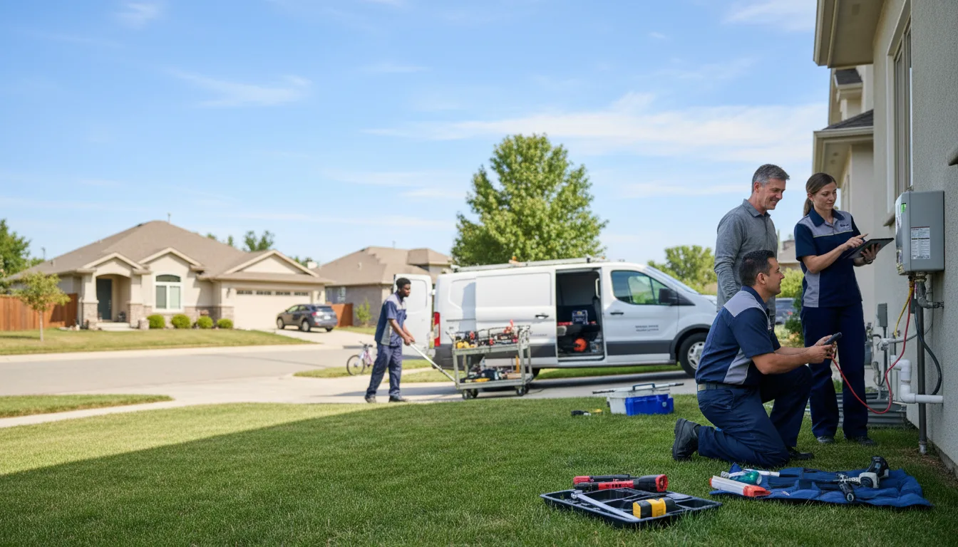 Tankless water heater service in Lynch Station, VA
